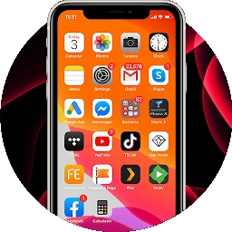 高仿ios14桌面(ios launcher)