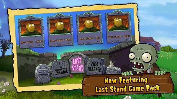 绿色植物大战僵尸plants vs zombies free)