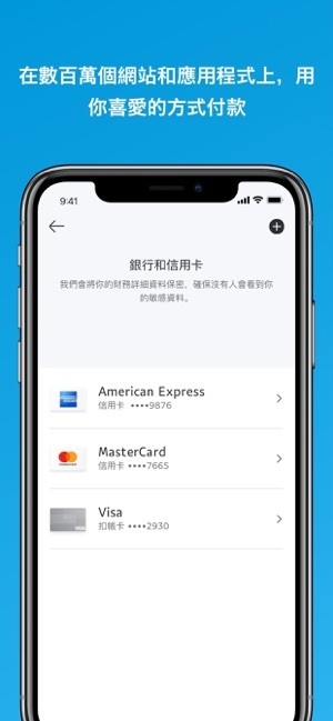 paypal贝宝 x 银联国际