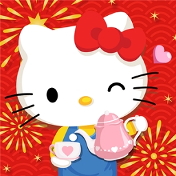 hello kitty梦幻咖啡厅